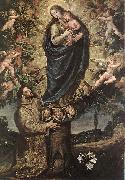 CARDUCHO, Vicente Vision of St Francis of Assisi fg oil painting